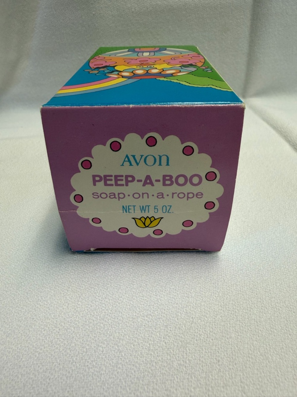 Avon Vintage 1970's Peep-A-Boo Chick Soap on a Rope - Picture 2 of 11